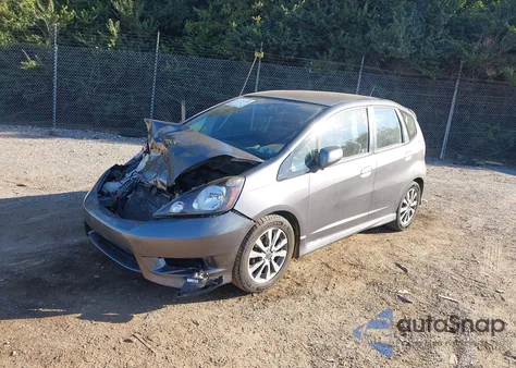 2012 Honda Fit Sport из США, поврежденный, VIN JHMGE8H55CC007283